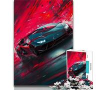 Rompecabezas de 1000 Piezas para Adolescentes, Coches Deportivos clásicos Coloridos, Juegos educativos, decoración del hogar, Regalo para Toda la Familia, 75x50cm