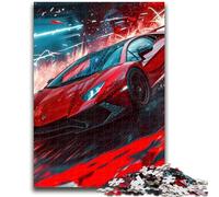 Rompecabezas de 1000 piezas para adolescentes, coches deportivos clásicos de colores, 1000 piezas para adultos, desafío de inteligencia cerebral, juguetes adictivos para decoración del hogar (75x50cm)