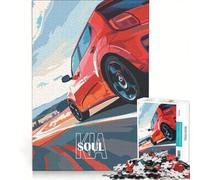 Rompecabezas de 1000 Piezas para Adolescentes: Coches geniales, Juegos educativos, Corte de precisión, Regalo Ideal para Aficionados a los Videojuegos 50x75cm