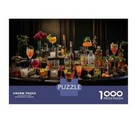 Rompecabezas De 1000 Piezas para Adolescentes Cocktails The Ultimate Guide Rompecabezas Juguetes Antiestrés Divertidos Y Humorísticos Cumpleaños Y Navidad 70x50cm/1000pcs