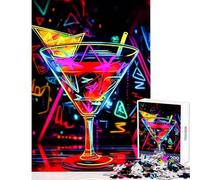 Rompecabezas de 1000 Piezas para Adolescentes cócteles Bebidas decoración del hogar Juguetes Gran Regalo Juego Educativo colección de Artistas Bellas Artes tamaño 50x75cm