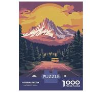 Rompecabezas De 1000 Piezas para Adolescentes Colorado Mountain Sunset Rompecabezas para Adultos Juego Práctico Decoración del Hogar Cumpleaños Y Navidad 70x50cm/1000pcs