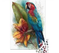 Rompecabezas De 1000 Piezas para Adolescentes Colorful Parrot Art Print-3 Rompecabezas para Adultos Juegos Relajantes Decoración Interacción Entre Padres E Hijos 70x50cm/1000pcs