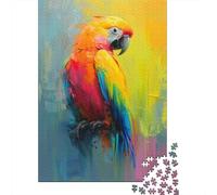 Rompecabezas De 1000 Piezas para Adolescentes Colorful Parrot Painting-1 Rompecabezas para Adultos Juguetes DIY Alivio del Estrés Oferta como Regalos para Toda La Familia 70x50cm/1000pcs