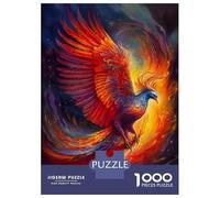 Rompecabezas De 1000 Piezas para Adolescentes Colorful Phoenix Rompecabezas para Adultos Juego Familiar Pero Divertido Y Humorístico Regalos para Reducir El Estrés 70x50cm/1000pcs