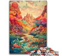 Rompecabezas de 1000 Piezas para Adolescentes, Colorido y absurdo, Ideal para aliviar el estrés, desafío difícil, Regalo de Amigo Secreto (38x26cm)