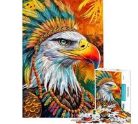 Rompecabezas de 1000 Piezas para Adolescentes con diseño de águilas Rompecabezas Coloridos para Adultos Rompecabezas para la diversión Familiar Un Reto para completar Un Juego Divertido y desafiante