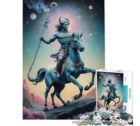 Rompecabezas de 1000 Piezas para Adolescentes con diseño de Carta Astral un Reto para completar Juguete antiestrés decoración de Pared para Mayores de 14 años (38x52cm)