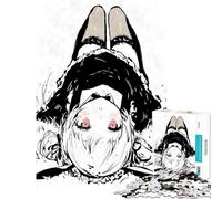 Rompecabezas de 1000 Piezas para Adolescentes con diseño de conejita de Anime Tinta Negra desafío para el Cerebro e Inteligencia Juguetes adictivos Juegos educativos dificultad Alta Gran Regalo