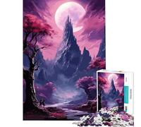 Rompecabezas de 1000 Piezas para Adolescentes con diseño de Flores de Cerezo Arte japonés Juguetes educativos para Aprender y Mejorar la Memoria Regalo de cumpleaños (tamaño 50x75cm)