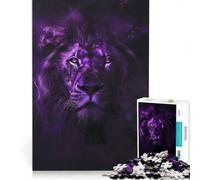 Rompecabezas de 1000 Piezas para Adolescentes con diseño de león y constelación, Juguetes antiestrés, Ideales para la diversión Familiar y como Regalo para Amigos y Familiares 50x75cm