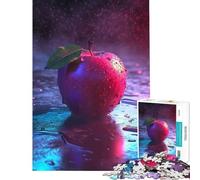 Rompecabezas de 1000 Piezas para Adolescentes con diseño de Manzanas y Lluvia Juguetes adictivos para Cultivar la Paciencia Juegos Divertidos para Toda la Familia Excelentes Regalos y Juguetes