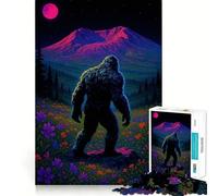 Rompecabezas de 1000 Piezas para Adolescentes,con diseño de Paisaje Floral de Bigfoot,articulaciones Suaves,diversión cognitiva,Juego Casual,Tiempo Libre,Regalo Festivo (50x75cm)