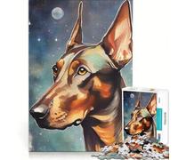 Rompecabezas de 1000 Piezas para Adolescentes con diseño de Perro, Ideal para Relajarse, con un Nivel de dificultad Que supone un Reto, Perfecto como Regalo de cumpleaños o para Cualquier ocasión