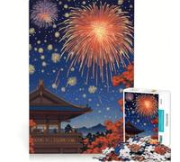 Rompecabezas de 1000 piezas para adolescentes con diseño de pintura japonesa, juguetes antiestrés, actividades divertidas para hacer en casa, un gran regalo para los amantes de los videojuegos 38x52cm