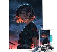 Rompecabezas de 1000 Piezas para Adolescentes con diseño de Reflejo lluvioso Juego Educativo Juguetes didácticos Regalo Ideal para Aprender a Hacer Arte Corte de precisión (tamaño 38x26cm)