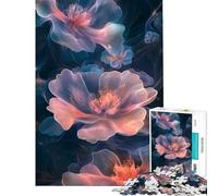 Rompecabezas de 1000 Piezas para Adolescentes con diseño Floral Abstracto Ideal para cumpleaños y Navidad Un Juego práctico Divertido y con Humor para Mayores de 14 años Incluye Rompecabezas de