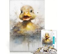 Rompecabezas de 1000 Piezas para Adolescentes con el Irresistible Encanto de los Patos Ideal para Relajarse con un Nivel de dificultad Que supone un Reto Perfecto como Regalo de cumpleaños o