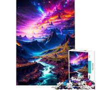 Rompecabezas de 1000 Piezas para Adolescentes con Estrellas Rosas Actividades Divertidas en casa Juego Educativo de desafío difícil para Mayores de 14 años 38x26cm
