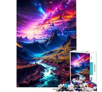 Rompecabezas de 1000 Piezas para Adolescentes con Estrellas Rosas desafío Educativo Ideal para Pasar el Tiempo en casa o Relajarse Juegos para Mayores de 14 años Juego de Rompecabezas Disponible