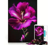 Rompecabezas de 1000 Piezas para Adolescentes,con Flores Grandes y Hermosas,articulaciones Suaves,diversión cognitiva,Juego Casual,Tiempo Libre,Regalo Festivo (50x75cm)