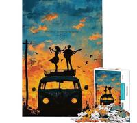 Rompecabezas de 1000 Piezas para Adolescentes con Lindas Frases de Amor para Parejas Ideales para Relajarse Mejorar la Memoria y Lograr un desafío (tamaño 50x75cm)