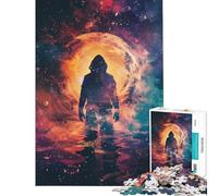 Rompecabezas de 1000 Piezas para Adolescentes con Siluetas de Galaxias Divertido para Jugar en casa Juego de Carreras de Velocidad para Mayores de 14 años (38x52cm)