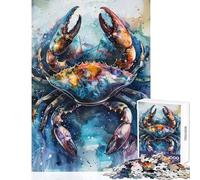 Rompecabezas de 1000 Piezas para Adolescentes con temática de cáncer en Acuarelas Juegos Familiares Un desafío difícil Juguetes antiestrés cumpleaños (38x52cm)