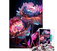 Rompecabezas de 1000 Piezas para Adolescentes con temática de Esencia Rosa Celestial un desafío Educativo para Pasar el Tiempo en casa Juegos relajantes para Mayores Juego de Rompecabezas Disponible