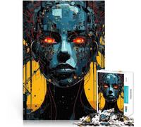 Rompecabezas de 1000 Piezas para Adolescentes Conquista distópica Juegos Divertidos para la Familia Regalo de Obra de Arte 38x26cm
