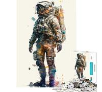 Rompecabezas de 1000 Piezas para Adolescentes Conquistadores del Espacio Juegos Familiares Juguetes educativos Regalo para cumpleaños y Actividades Familiares (tamaño 75x50cm)