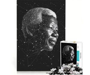 Rompecabezas de 1000 Piezas para Adolescentes Constelación de Nelson Mandela Juegos educativos diversión Familiar Regalos para Amigos y Familiares 38x26cm