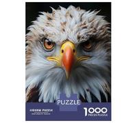 Rompecabezas De 1000 Piezas para Adolescentes Cool Eagle Portrait Rompecabezas para Adultos Juego Familiar Pero Divertido Y Humorístico Regalos para Reducir El Estrés 38x26cm/1000pcs