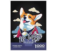 Rompecabezas De 1000 Piezas para Adolescentes Corgi Mama Funny Dog Mom Rompecabezas para Adultos Juego Práctico Difícil Regalos De Cumpleaños Y Únicos 52x38cm/1000pcs