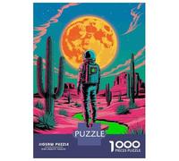 Rompecabezas De 1000 Piezas para Adolescentes Cosmic Dolphin Fantasy Rompecabezas para Adolescentes Juguetes Antiestrés Regalos para Mujeres Regalos para Reducir El Estrés 38x26cm/1000pcs