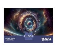 Rompecabezas De 1000 Piezas para Adolescentes Cosmic Eye Nebula Rompecabezas para Adultos Juego De Ingenio Desafío Difícil Cumpleaños 38x26cm/1000pcs