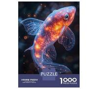 Rompecabezas De 1000 Piezas para Adolescentes Cosmic Goldfish Rompecabezas para Adultos Juego Práctico Ensamblaje De Patrones Regalo De Cumpleaños, Regalos, 38x26cm/1000pcs