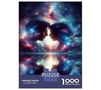 Rompecabezas De 1000 Piezas para Adolescentes Cosmic Love Reflection Rompecabezas Juegos Relajantes Análisis Y Lógica Juego Desafiante Regalos 52x38cm/1000pcs