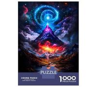 Rompecabezas De 1000 Piezas para Adolescentes Cosmic Mountain Landscape Rompecabezas para Adultos Juguete Decoración De Pared Decoración Cumpleaños, Navidad 70x50cm/1000pcs
