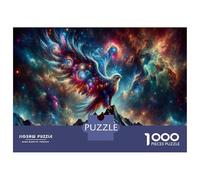 Rompecabezas De 1000 Piezas para Adolescentes Cosmic Phoenix Art Print Rompecabezas para Adultos Juego Práctico Decoración del Hogar Cumpleaños Y Navidad 38x26cm/1000pcs