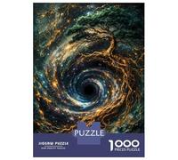 Rompecabezas De 1000 Piezas para Adolescentes Cosmic Tree and Black Hole Rompecabezas para Adultos Juguetes De Bricolaje Desafío Difícil Cumpleaños 70x50cm/1000pcs