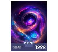 Rompecabezas De 1000 Piezas para Adolescentes Cosmic Yin Yang Art Print Rompecabezas Juegos Divertidos para La Diversión Familiar Oferta como Regalos para Toda La Familia 38x26cm/1000pcs