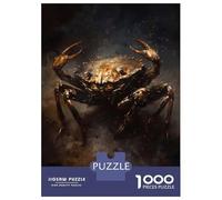 Rompecabezas De 1000 Piezas para Adolescentes Crab Fairy Tale Characters Rompecabezas para Adultos Juegos Familiares Regalos para Mujeres Cumpleaños 52x38cm/1000pcs