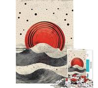 Rompecabezas de 1000 Piezas para Adolescentes Crimson Tide Rompecabezas para Adultos Juguetes antiestrés desafío Educativo de dificultad Alta (tamaño 50x75cm)