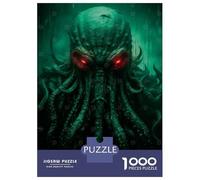 Rompecabezas De 1000 Piezas para Adolescentes Cthulhu Awakening Rompecabezas para Adultos Juego Práctico Decoración del Hogar Cumpleaños Y Navidad 52x38cm/1000pcs