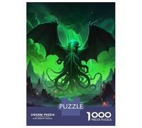 Rompecabezas De 1000 Piezas para Adolescentes Cthulhu Mythos Art Rompecabezas para Adolescentes Juguetes Antiestrés Difícil Gran Regalo para Jugar 38x26cm/1000pcs