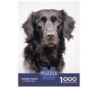 Rompecabezas De 1000 Piezas para Adolescentes Curly Coated Retriever Rompecabezas para Adultos Juegos De Relajación Desafío Difícil Desafío Educativo 70x50cm/1000pcs