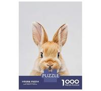 Rompecabezas De 1000 Piezas para Adolescentes Cute Baby Rabbit Rompecabezas para Adultos Juegos Relajantes Que Mejoran La Memoria Regalos para Reducir El Estrés 70x50cm/1000pcs
