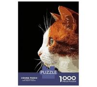 Rompecabezas De 1000 Piezas para Adolescentes Cute Cat Vintage Rompecabezas para Adultos Juego Práctico Pero Divertido Y Humorístico Regalos para Reducir El Estrés 38x26cm/1000pcs