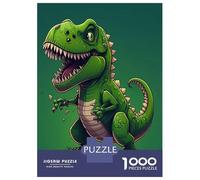 Rompecabezas De 1000 Piezas para Adolescentes Cute Dinosaur Animal Rompecabezas para Adultos Juego De Ingenio Decoración Cumpleaños 38x26cm/1000pcs
